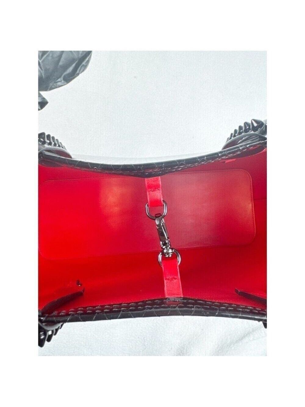 Christian Louboutin Cabata Birdy Patent Tote-Rare & Stunning - Picture 11 of 16